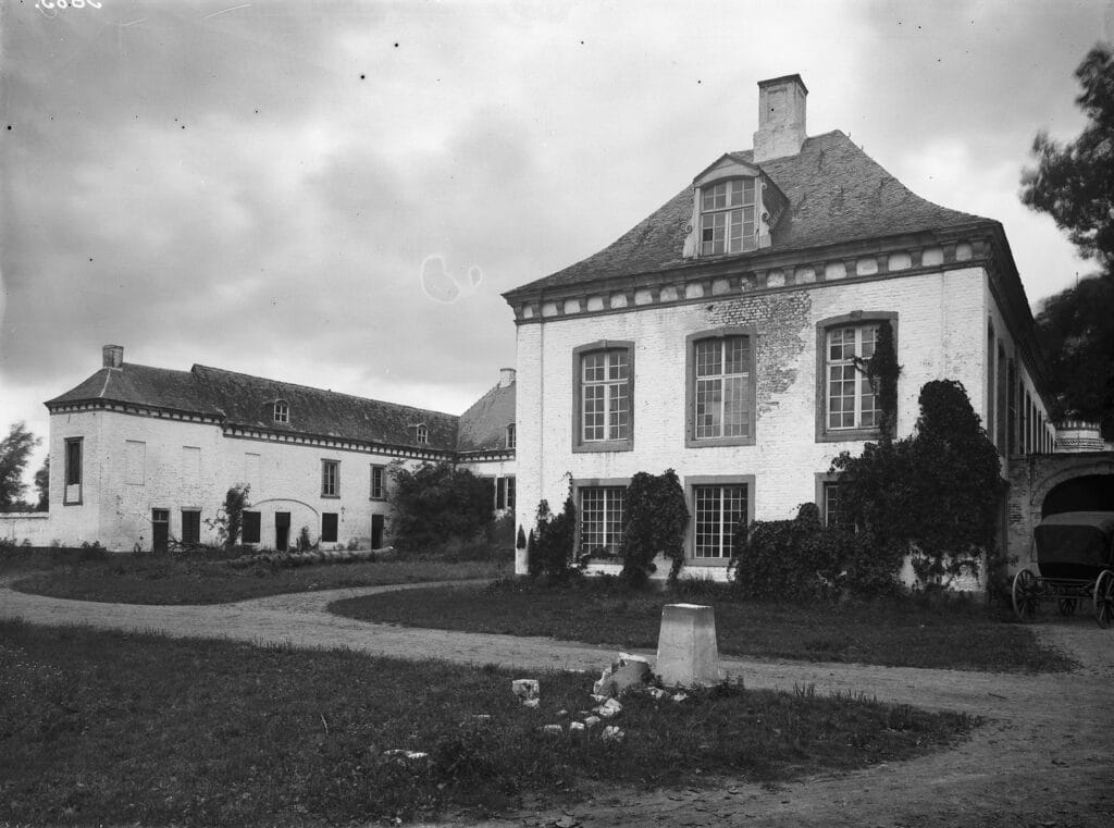 Kasteel vanuit het zuidwesten (1919)