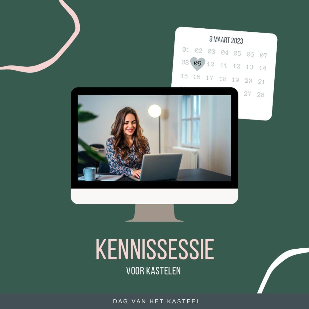 Online kennissessie Dag van het Kasteel op donderdag 9 maart