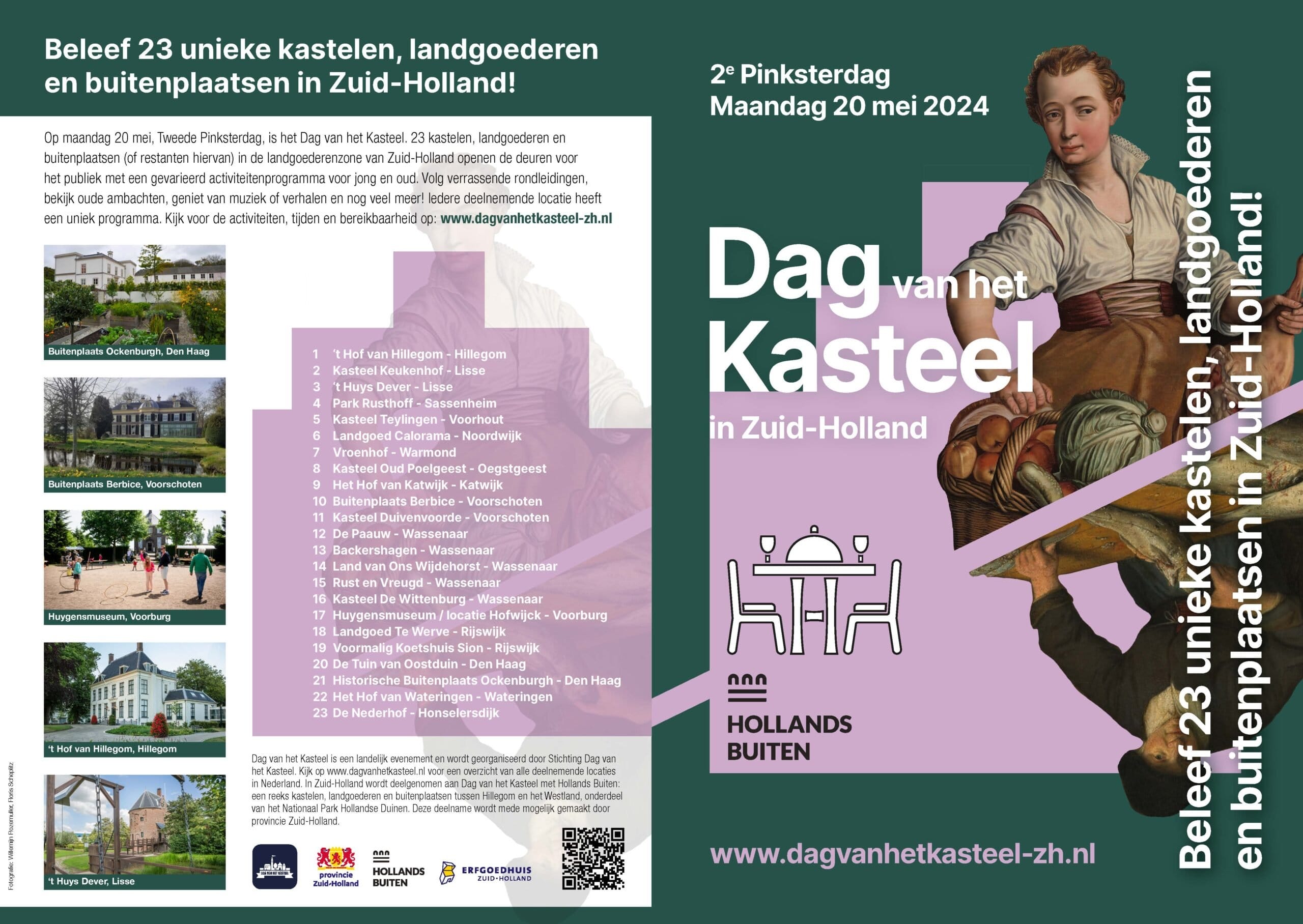 Beleef 23 unieke kastelen, landgoederen en buitenplaatsen in Zuid-Holland