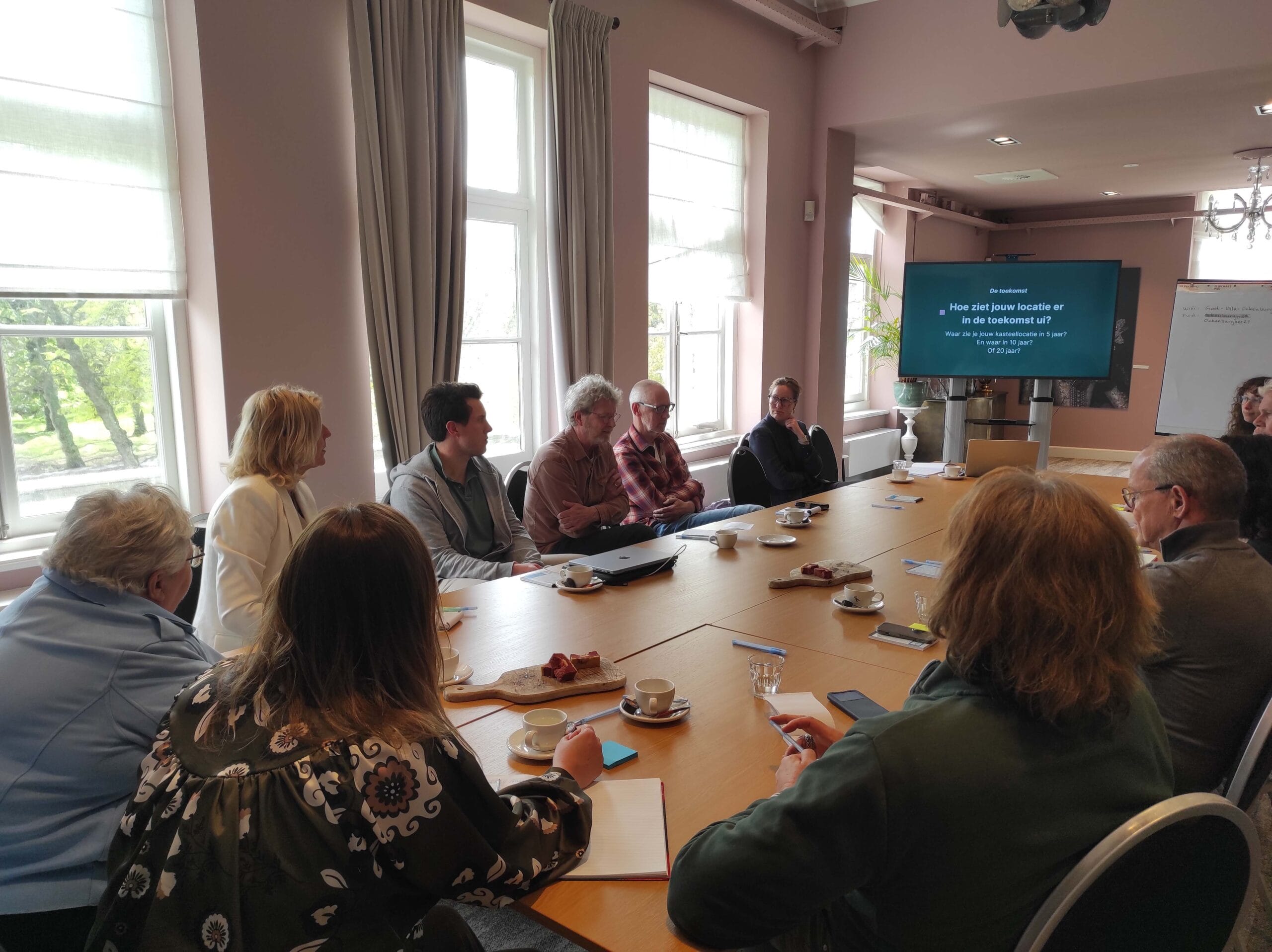 Kennissessie Zuid-Hollandse deelnemers bij Villa Ockenburgh